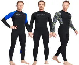 Strażnik pełnego ciała UPF50 Skórki nurkowe Kostkę Strampion Słońce Ochrona UV Długie rękawie 1PC Swimming Snorking Suit 2207074057953