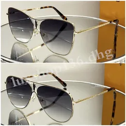 Fashion Designer Letter UV 400 Protection Double Beam Frame Outdoor Brands Design Alloy Top Cyclone Sunglasses