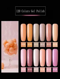 Modelones Pink Color Series UV-Gel-Nagellack, Nail Art Soak Off Led Hybrid-Lack, semi-permanenter UV-Emaille uJ8Z2072102