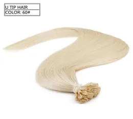 Elibess Brand150g U tip in hair extension100 Human Brazilian hair1g per strand and 150s per Lot4435383