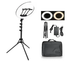 18 Inch 45Cm Selfie Ring Light Led Studio Lighting 32005600K Ring Lamps With Stand Tripod 210Cm For Video Ringlight 65W28254624340