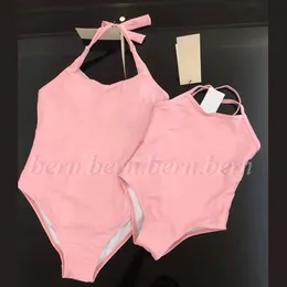 Costume da bagno alla moda abbinato per costume da bagno per madre e figlia, donna, bambini, costumi da bagno bikini