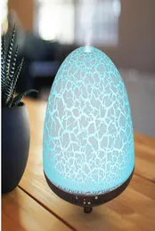 Electric Wood Humificador Grain Air Purifier Humidifier Mist Maker AROM Diffuser LED Night Light for Home7855054