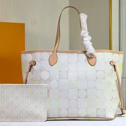 Designerka torba na zakupy luksusowe torba na ramię średnia torebka nowa kontrola torby podróży weekendowe torby portrety portfela torby sprzęgła 2 na 1 karta torebka kieszeniowa