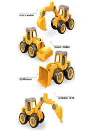 Diy demonstração técnica auto bouwsteen educativo quebra-cabeça de infância jogado para mais montagem voertuig graafmachine jogens brinquedos279f6597537