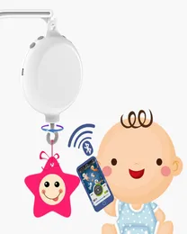 Digital Baby Crib Mobile Music Box W Bluetooth Tech BatterySerated i sterowanie głośnością z obsługą kart 128 m