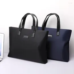 Aktentaschen Herren-Handheld-Aktentasche Business Pendeln Einfachheit Laptop-Tasche Reise-Aktenpaket
