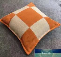 Letter Designer Fashion Pillow Bedding Home Room Decor Pillowcase Couch Chair Sofa Orange Car Thick Cashmere Cushion Multisize Men Women Pillows