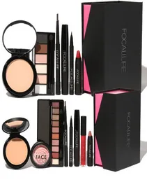 2018 conjunto de maquiagem beleza iniciante 6pcs8sets fundação makup kit de ferramentas compõem conjunto de maquiagem para presente cosméticos maquiagem3681599