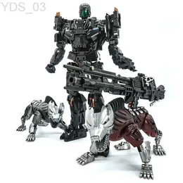 Anime Manga Transformação Obra-prima VT01 VT-01 Peru Kill Lockdown Com Dois Cães Liga Filme KO VS UT R01 Figura de Ação Robô Brinquedos YQ240315