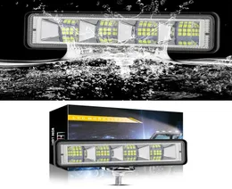 Luce per auto 18W LED Bar 12V Montaggio a incasso Offroad Luce da lavoro Baccelli 4x4 4WD ATV Lampada per camion per Auto SUV Trattore Offroad 243226594