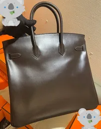 Varumärkesväska Luxur Designer Bag 36cm Män och kvinnor Totes Box Leather Helt handgjorda kvalitet Snabb leverans Kontakta mig för mer detaljbilder
