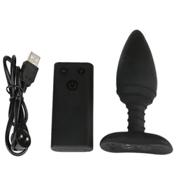 Fernbedienung, leistungsstarker Vibrator, Hintern, Analplug, vibrierender Dildo, Klitoris, Perineum, Prostata-Massagegerät, Anus-Expender-Dilatator, Se1190381