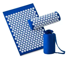 Back Neck Pain Relief and Muscle Relaxation Shakti Massager Acupressure Mat and Piow Set8370698