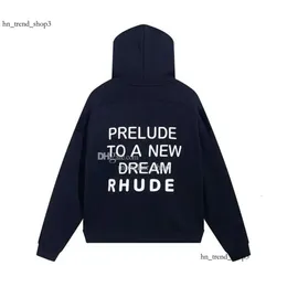 Rhudes Herren Y2k Hoodies Luxus Top Designer Hoodies Damen Frühling und Herbst Hoodie Big Picture Series Gedruckter Hoodie Casual Fashion High Street 775