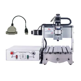 Router di CNC 3020 3/4 assi 500W Mini macchina da taglio per fresatura PCB per incisione su legno con strumento di controllo coltello automatico Tornio per la lavorazione del legno