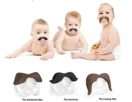 Novelty rolig mustasch baby pojke flicka spädbarn silikon napp ortodontiskt dummy skägg bröstvårtor by000066646367