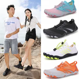 Novo produto, ao ar livre, sapatos de rastreamento de cinco dedos vadeando sapatos de areia com os pés descalços mergulho sapatos únicos natação fitness ciclismo caminhadas sapatos o5oT #