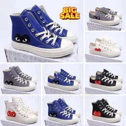 Designerschuhe All Starsd Shoe Canvas Play Love With Eyes Hearts 1970 1970er Jahre Big Eyes Beige Schwarz Klassische lässige Skateboard-Turnschuhe 35-46