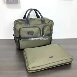 MENS TUMIIS Bag designer Business Ryggsäck Travel Back Pack 2603141on3 Ballistic Nylon Men's Portcasce Simplicity Expanderbar Laptop Case