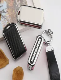 Car Key Case Protection For XC40 XC60 S90 XC90 V90 2017 2018 T5T6 T8 2015 2016 Car Key Holder Keyring Keychain Ring1491522