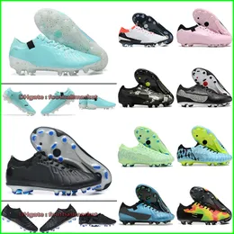 Tiempo Legend 10 fg 축구 신발 부츠 클리트 Mens Kids Low Top Footbal de Crampe Da Calcio Fussballschuhe Botas Futbol Chaussures 가방을 가진 단단한 지상 01