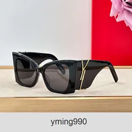 Internationale YSL Cat-Eye-Sonnenbrille, SL-Sonnenbrille für Damen, übergroße Sonnenbrille, europäische amerikanische Mode, SAINT-Version 1, hochwertiger Acetatrahmen, LAURENTS 3C4A