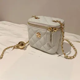 Borse da design incrociata Chaneles Secret Garden Camellia Lingge Chain Bag Womens Women Mini Spalla Crossbody Borsa