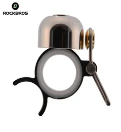 Rockbros Finger Run Billy Bell Bell Aluminium Horn Ring Mtb Bike Mini Bell Handbar Ring Light Sound Sound Sound Accessories1728741