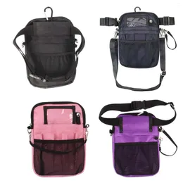 Waist Bags Fanny Pack Oxford Multi Compartment Holder Lightweight Organizer Belt For Scissors Tape Work Care Supplies Nursing