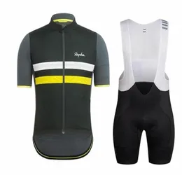 Rapha Cycling Clothing Men Summer Rower Outdoor Sportswear Cycling Jersey Bike Shorts Zestaw Ubrania rowerowe wyścigowe S210128115 8592541