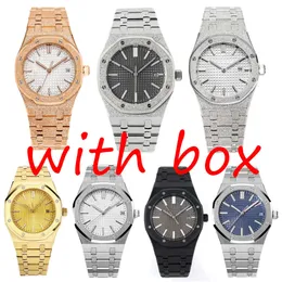 Luxury Mens Watch Designer Watch for Men Watches High Quality Watchs Gold Watches Automatic Movement Montre de Lux rostfritt stål Rem lysande armbandsur