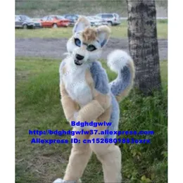 Mascot Costumes Furry Husky Dog Wolf Fursuit Mascot Costume Adult Cartoon Character Suit Opening Session Marketplstar Marketplgenius Zx3020