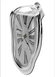 Античный Стиль Декор Сюрреалистические Настольные Тающие Часы Бесшумные Подвесные Настенные Римские Цифры абстрактное искусство Настенные Часы Подарок X07057510988