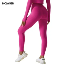 Lu Pant Align Lemon Yoga Women NCLAGEN Running Pants Fiess Sports Leggings Gym High Waist Squat Proof Butt Lifting Workout Scrunch Booty Ti