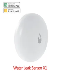 Epacket AQARA IP67 Vatten nedsänkande sensor Smart Home Control Zigbee Flood Leak Detector Alarm Security Singaking Sensorer Vattentät 8425639