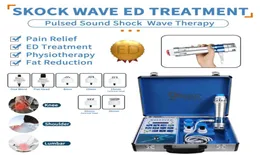 Bärbar bärbar Slim Equipment låg intensitet Pulsed Sound Shock Wave Therapy Machine för ED TREAMENT EDSWT Shockwave4962335