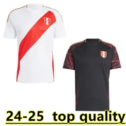Copa America 2024 2025 페루 축구 유니폼 24 25 홈 어웨이 셀렉 시온 페루아나 쿠 에바 카르타헤나 축구 셔츠 888888
