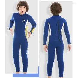 Roupa de banho feminina roupa de banho para meninos/meninas completa/baixinha bebê terno molhado de uma peça 2,5 mm 3 mm neoprene criança/infantil maiô surf natação