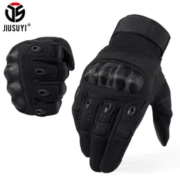 New Brand Tactical Gloves Military Army Paintball Airsoft Shooting Police Hard Knuckle Combat Full Finger Driving Gloves Men CJ1912389