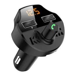 FM-Transmitter Bluetooth T66 Freisprech-MP3-Player Wireless Car Kit