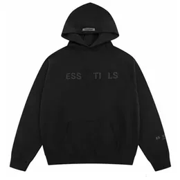 Essentialhoody Set Men Kalın Stil 24s Tasarımcı Hoodie Pullover Sweatshirt Gevşek Tişört Şortları Essentialshirts Man Klasik Günlük Eur Boyut S-3XL Essentials