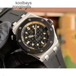 APS 시계 고품질 APS Classical Men Watch APS 15710 Auto Wristwatch Relgio YT7S Super Colone 기계 운동 uhr Back Transparent Rubber Strap M Jzyt