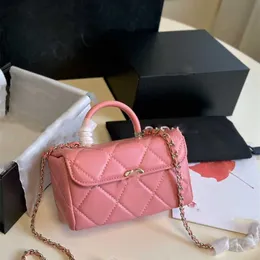 Luxury Fashion Purse Designer Wallte Handbag Crossbody Makeup 23K Classic Flap Woman Shoulder Messenger Bag Högkvalitativ liten kosmetik17*9cm