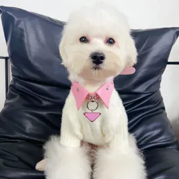 Pet Yakası Deri Köpek Halkası Ayarlanabilir Teddy Bomecokee Küçük ve Orta Boyutlu Köpek Kedi Yakaları 5 Renk CSD2403151