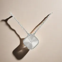 Luksusowy kryształowy naszyjnik moda marka projektant Naszyjnik Women Wysokiej jakości naturalny wisiorek naszyjnik