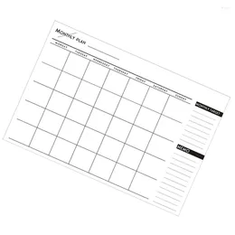 Pcs List Pad Notepads Work Monthly Planner Office Calendar Do Memo Schedules