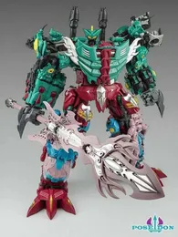 Poseidon Piranacon Transformation Robot Set 6-in-1 Underwater - Main Image