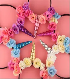 50pcs Unicorn Horn Hairband Kids Unicorn Beadband for Party Diy Hair Association