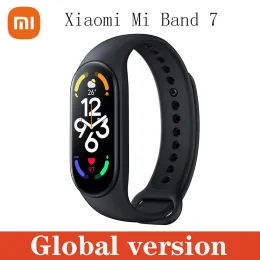 Armbands Xiaomi Mi Band 7 Global Version Smart Sports Band 1.62 "AMOLED MAGNETISK LADDING 120 Träningslägen Blods syreövervakning